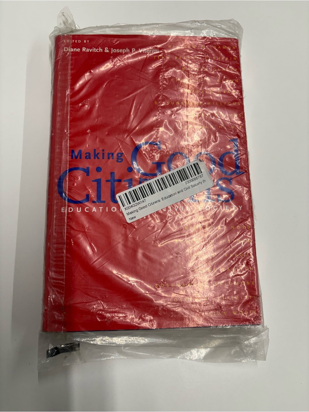 & Other Stories Red Paperback with Blue Lettering